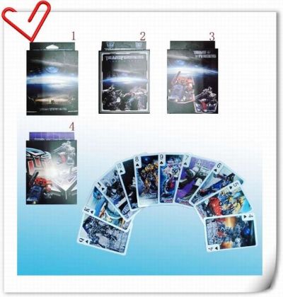 Transformers playing card