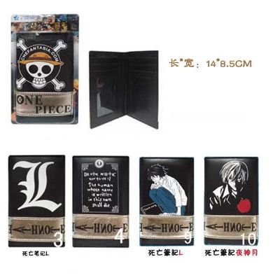 death note anime wallet