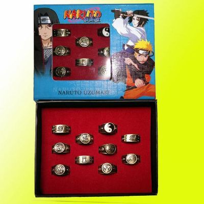 Naruto Anime ring set