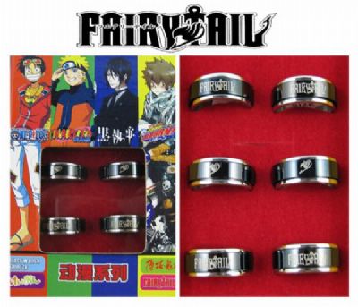 fairy tail anime ring set