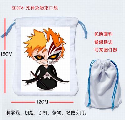 Bleach Drawstring bag