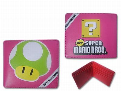 super mario anime wallet