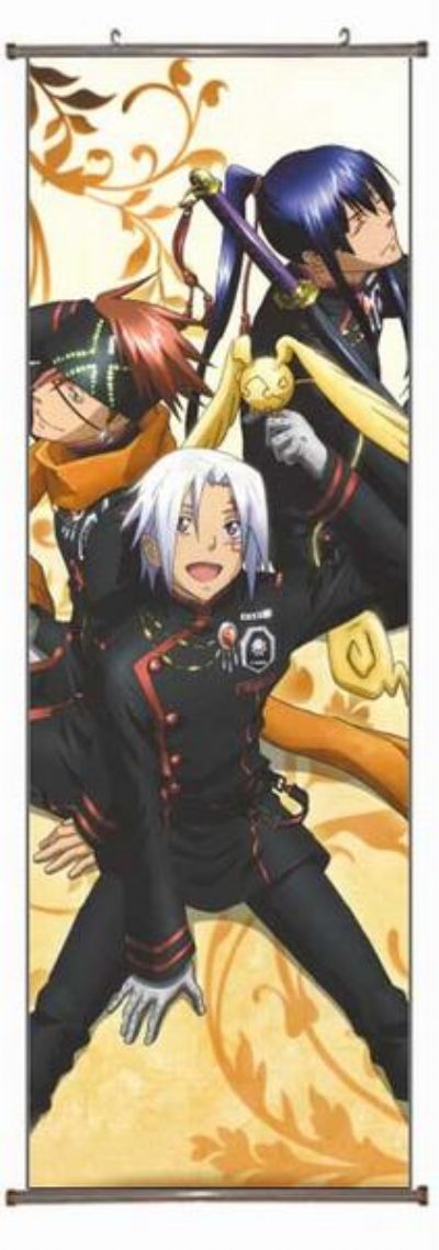 D.Gray-man Wall scroll