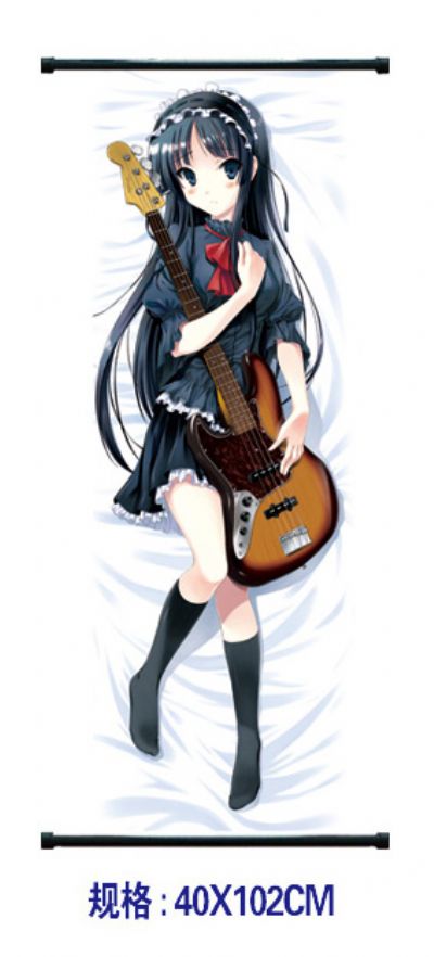 k-on! anime wallscroll