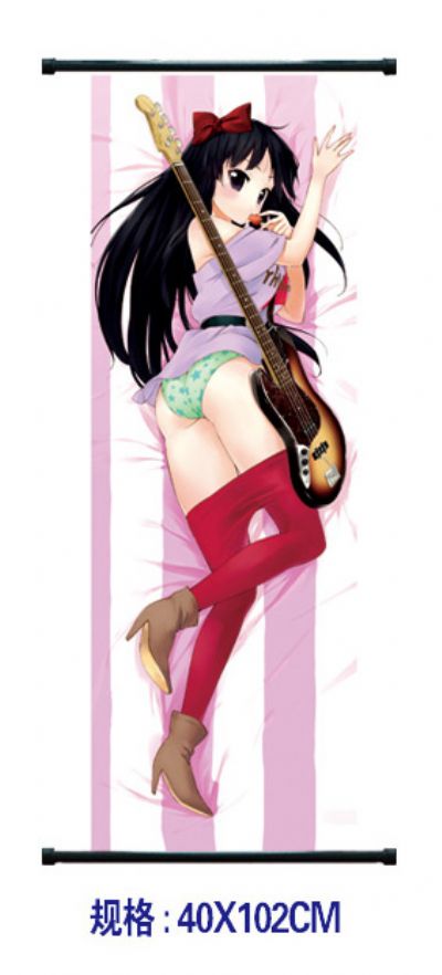 k-on! anime wallscroll