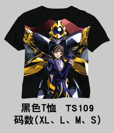 geass anime t-shirt