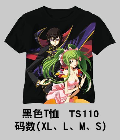 geass anime t-shirt