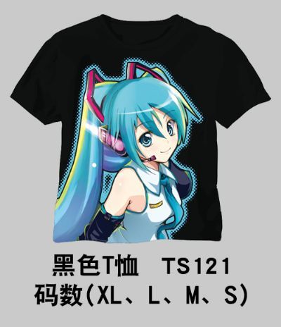 miku.hatsune anime t-shirt