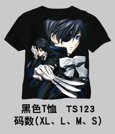 kuroshitsuji anime t-shirt