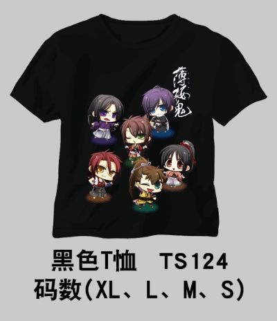 hakuoki anime t-shirt