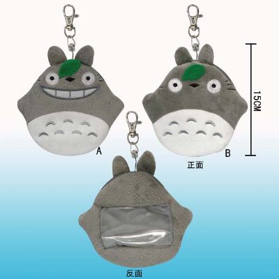 totoro anime card bag