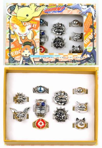 Hitman Reborn Ring set