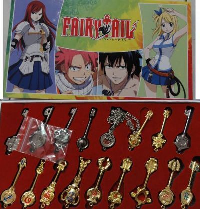 fairy tail anime keychain