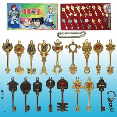 fairy tail anime key set