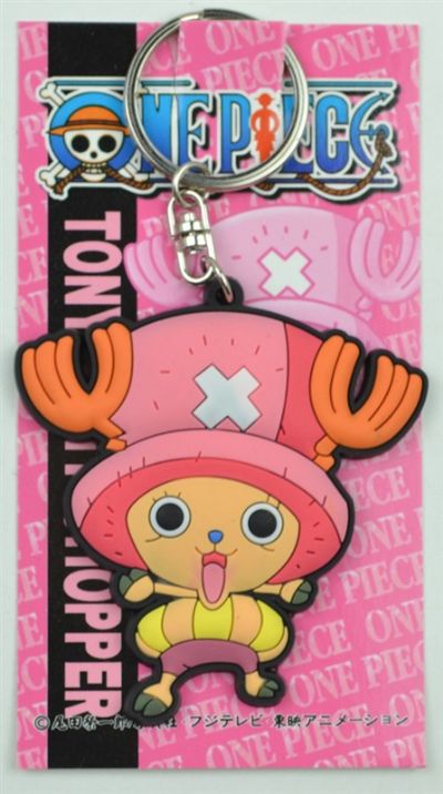 One Piece anime keychain