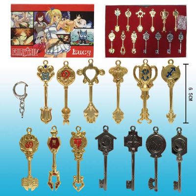 fairy tail anime key set