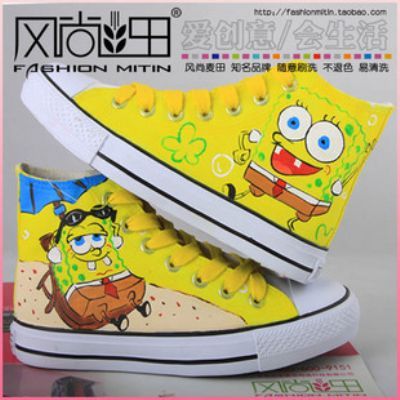 spongbob anime shoe