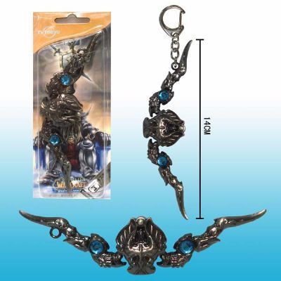 world of warcraft anime keychain