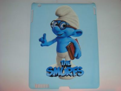 smurfs anime ipad case