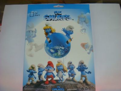 smurfs anime ipad case