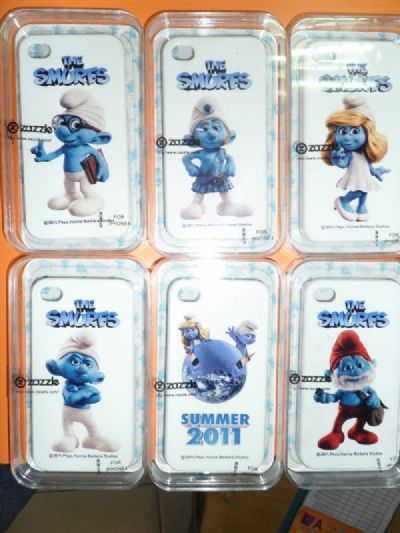 smurfs anime iphone case