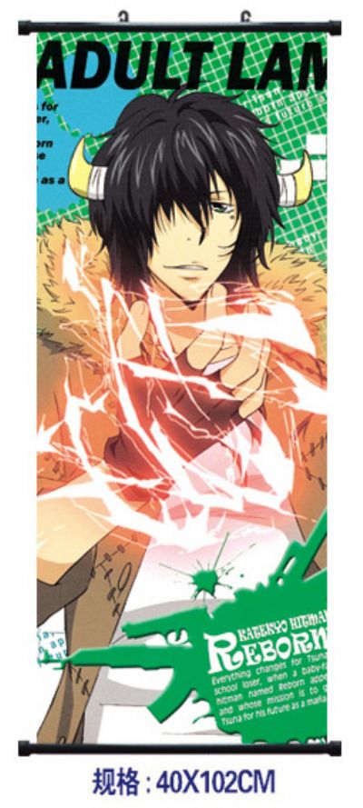 Hitman Reborn anime wallscroll