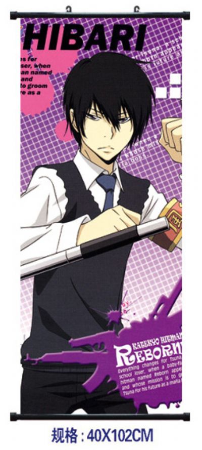 Hitman Reborn anime wallscroll