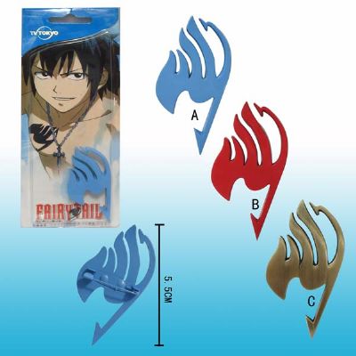 fairy tail anime brooch