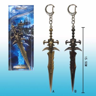 world of warcraft anime keychain