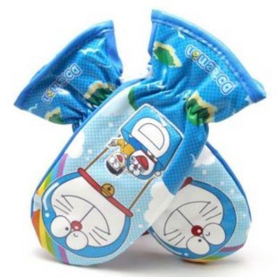 doraemon anime warm glove