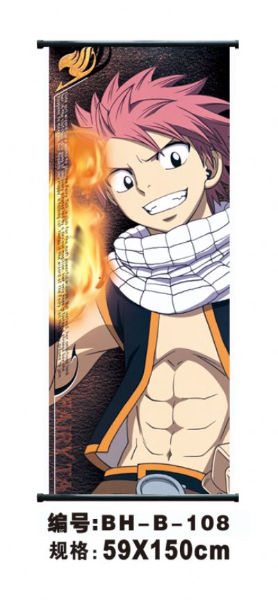 fairy tail anime wallscroll