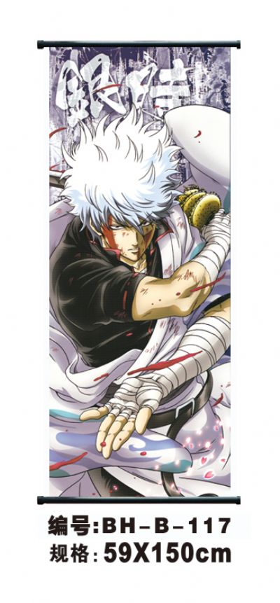 gintama anime wallscroll