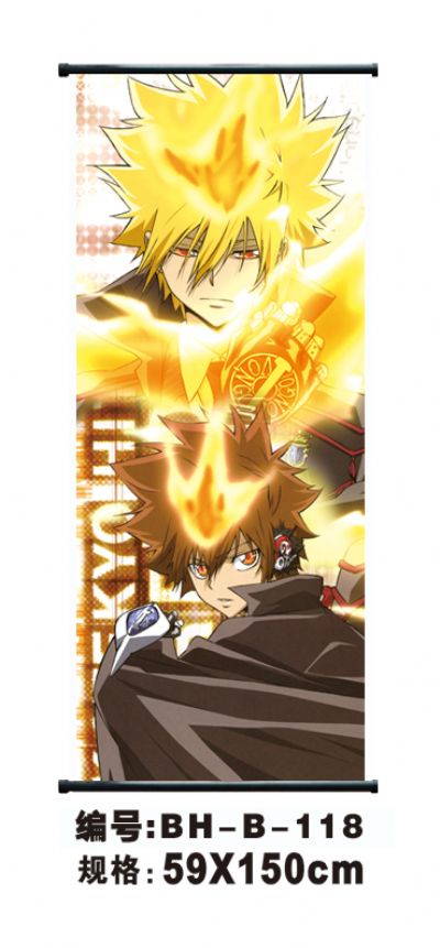 Hitman Reborn anime wallscroll