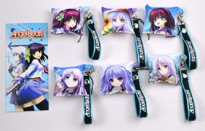 angel beats anime phonestrap