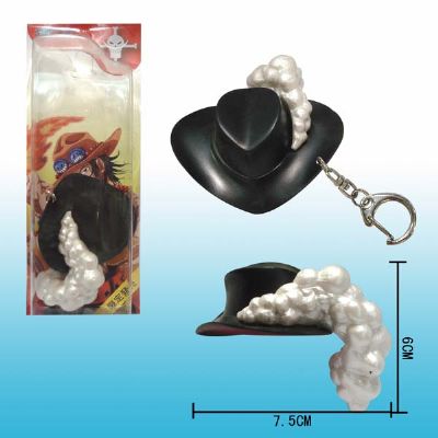 one piece anime keychain