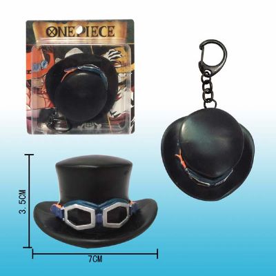 one piece anime keychain