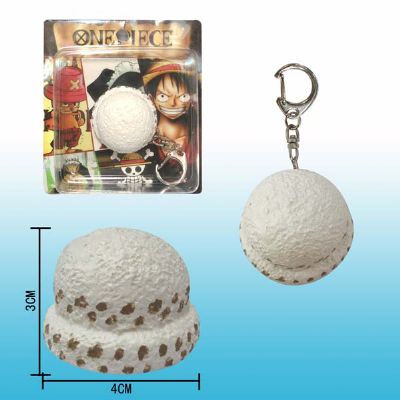 one piece anime keychain