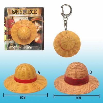 one piece anime keychain