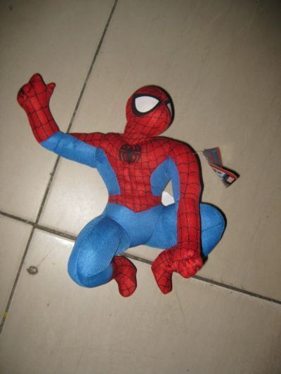 spiderman anime plush doll