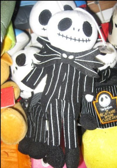 nightmare before christmas anime plush doll