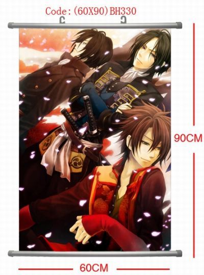 Hakuoki Wallscroll