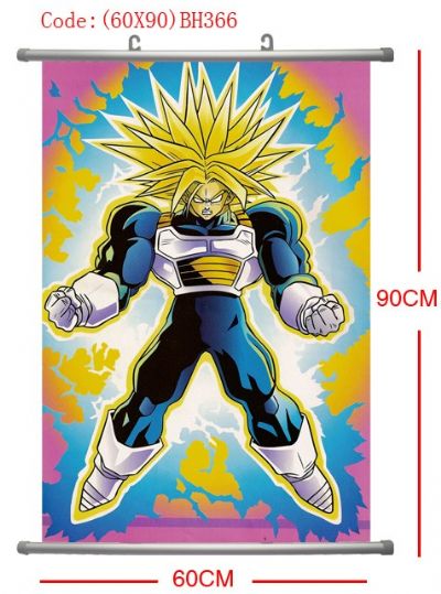 dragon ball anime wallscroll