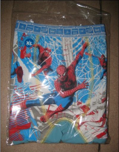 spiderman anime underwear