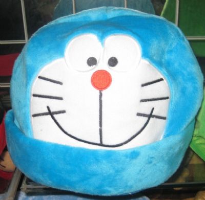 doraemon anime plush cap