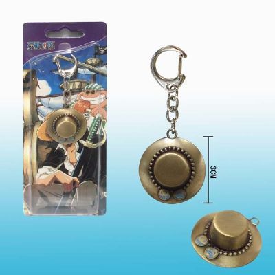 one piece anime keychain