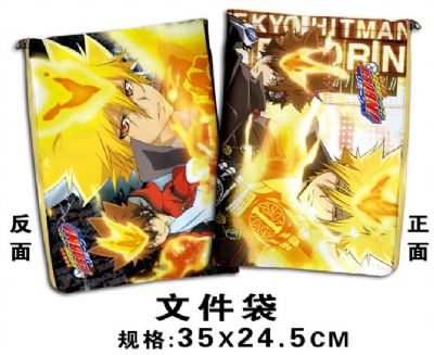 Hitman Reborn anime file bag