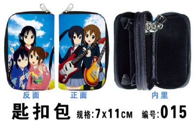 k-on! anime keychain bag