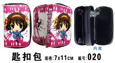 suzumiya haruhi anime keychain bag