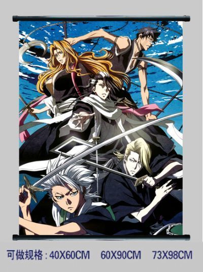 bleach anime wallscroll