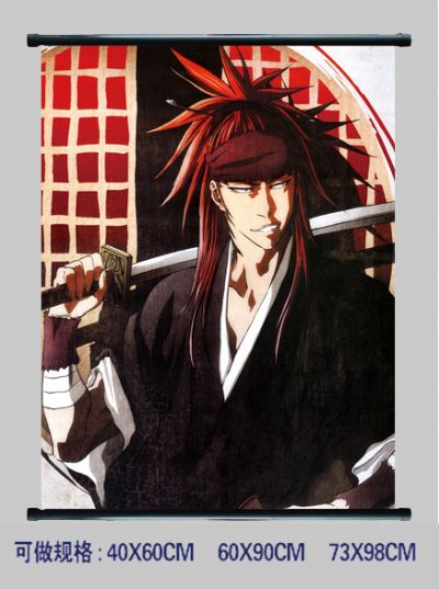 bleach anime wallscroll